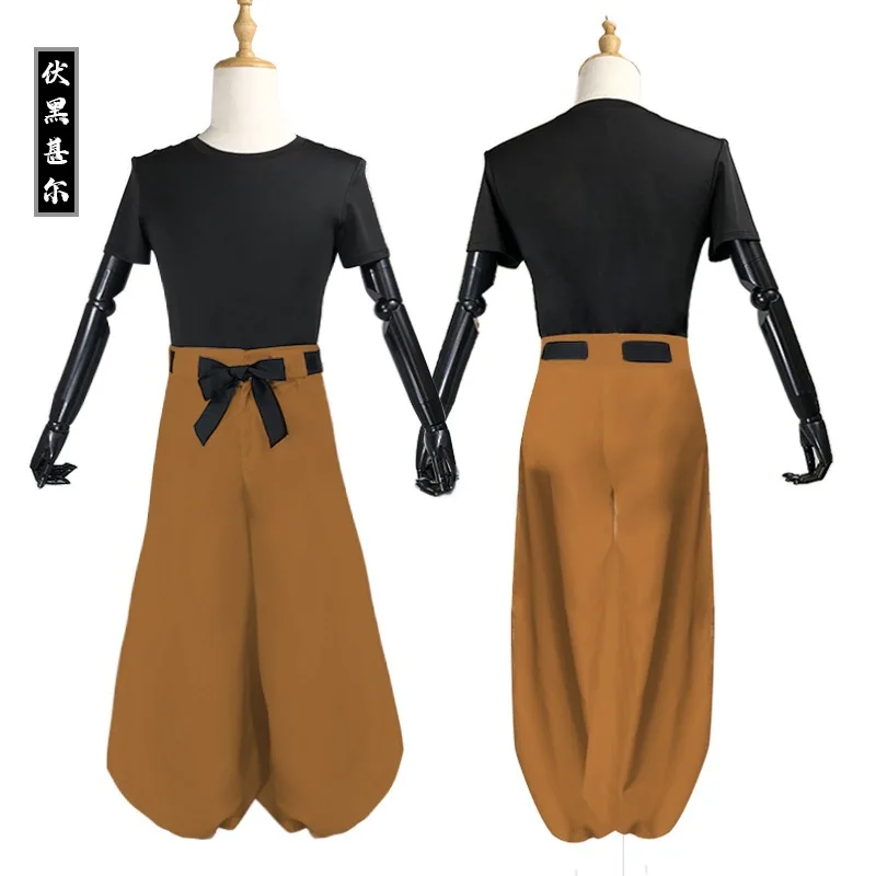 

Костюм для косплея юютсу кайсена из аниме, униформа топ и штаны Топ, костюм из 2 стилей, черный короткий парик, Женский карнавальный мужской костюм, подарок