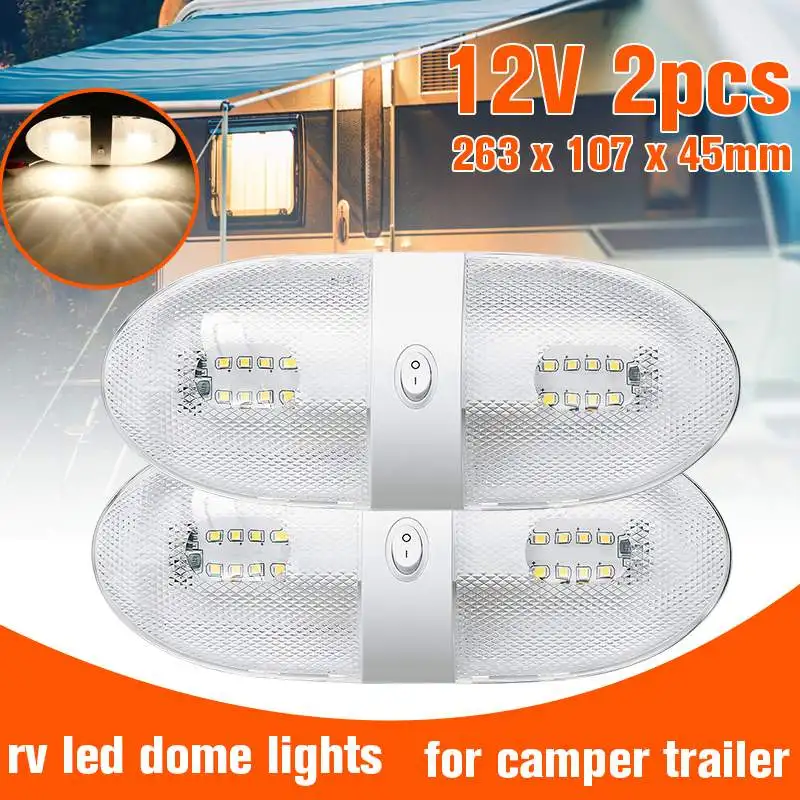 

2PCS Interior Lighting Boat Camping Trailer Lights LED Spot Light Van Camper Caravan Lights Motorhome 12V LED Lights