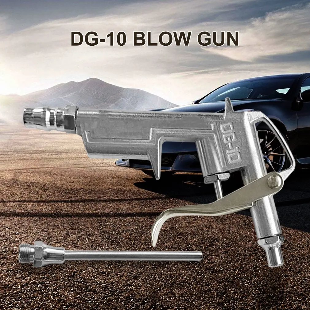 Adjustable Pneumatic Metal Dust Duster Trigger Handle 1/4
