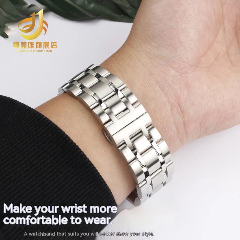 Адаптированный для Tissot 1853 Kutu T035 series точный стальной ремешок часов T035207210A цепочка