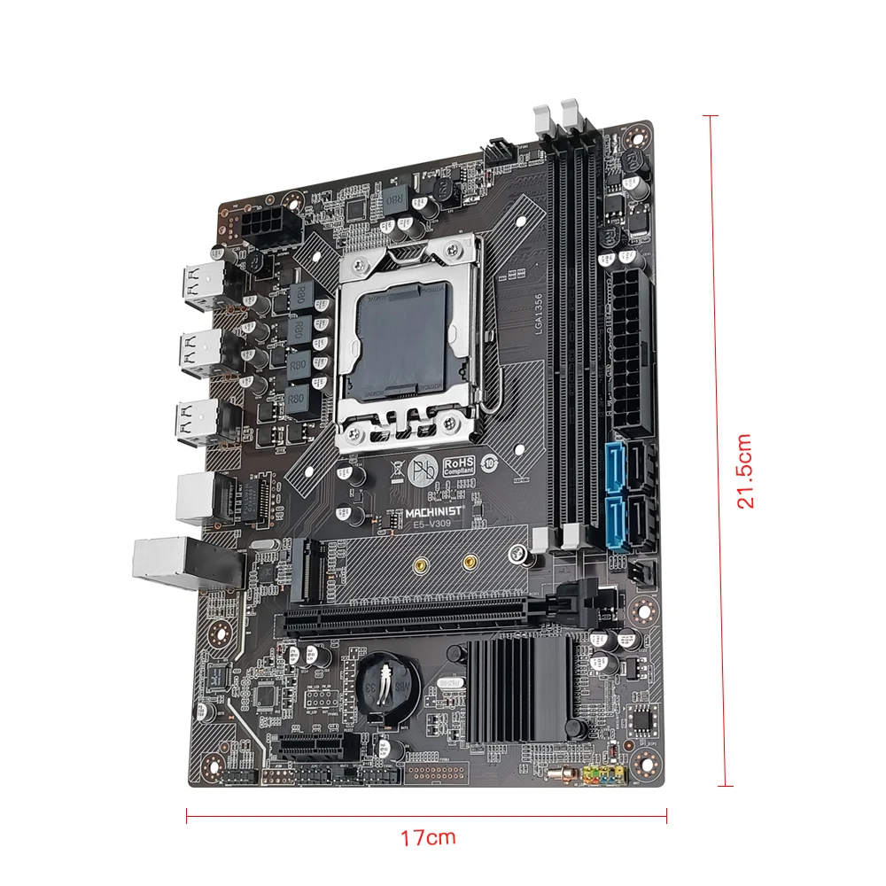 MACHINIST X79 комплект материнской платы с Xeon E5 2420 V2 DDR3 ECC RAM 8GB(2x4G) LGA 1356 NVME M.2 USB 3 0 Set V309 |