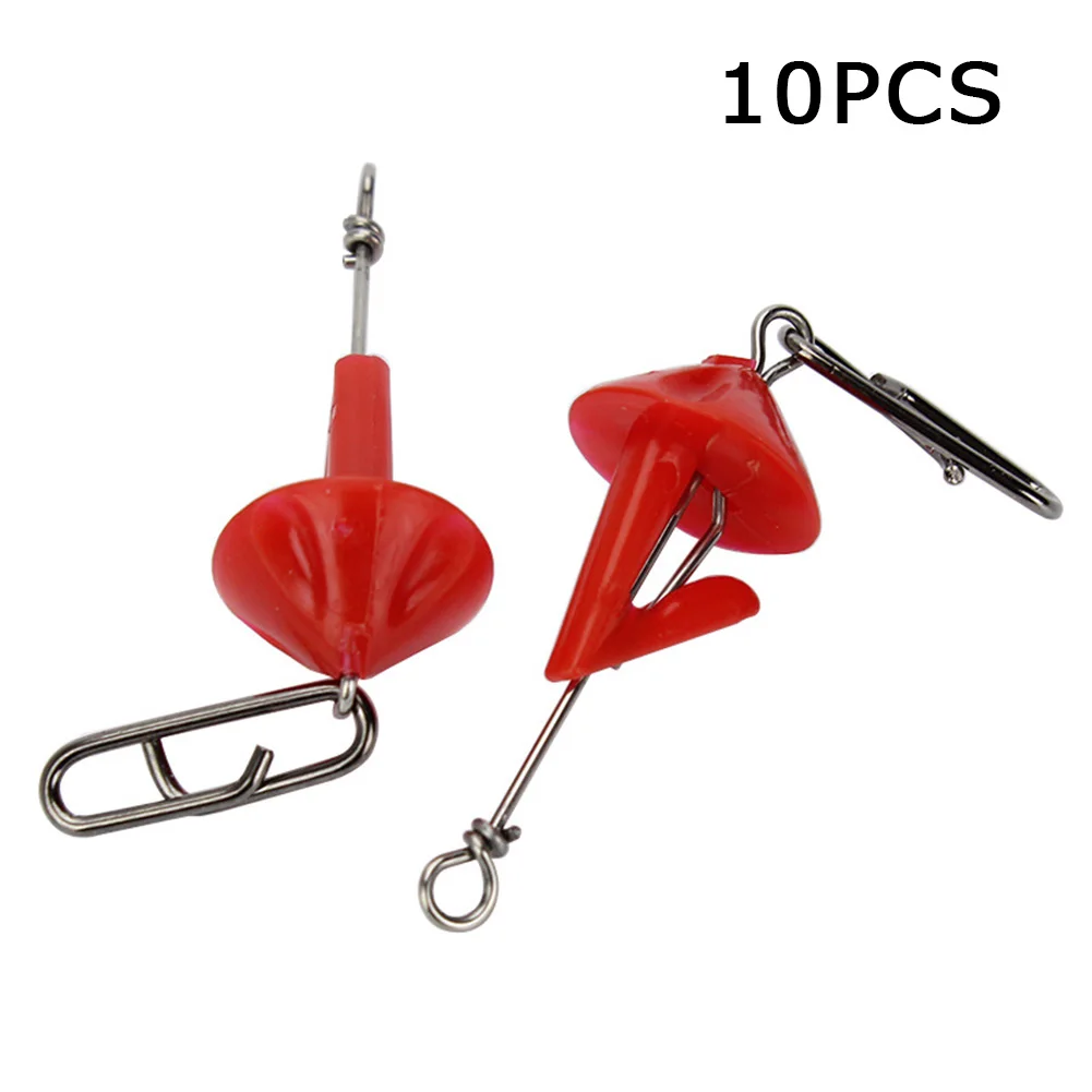 Durable High Quality Fishing Bait Clips Wide Range 10pcs Bait Release Clip Breakaway style Quick Release Simple enlarge