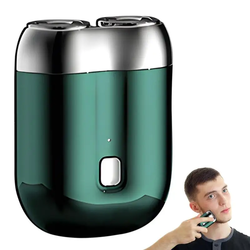 

Электрическая бритва, перезаряжаемая бритва, портативный мини-триммер для бороды, подходит для дома, автомобиля, для путешествий, подарок для папы, парня