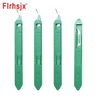 1pc ripper unpicker thread cutter plastic handle sewing seam rippers seam stitch with blade for sewing crafting needlework tool