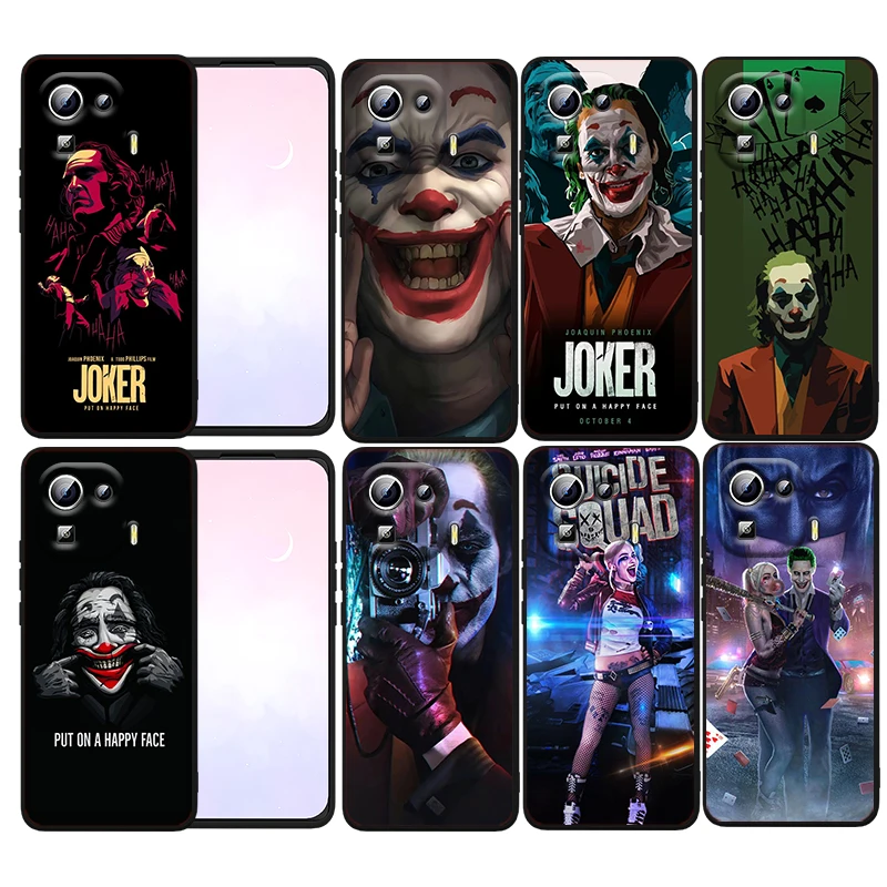 

Luxury Joker Harleen Quinzel Phone Case For Xiaomi Mi 12T 12S 12X 12 11 11T 11i 10T 10 9 Pro Lite Ultra 5G Funda Black Cover
