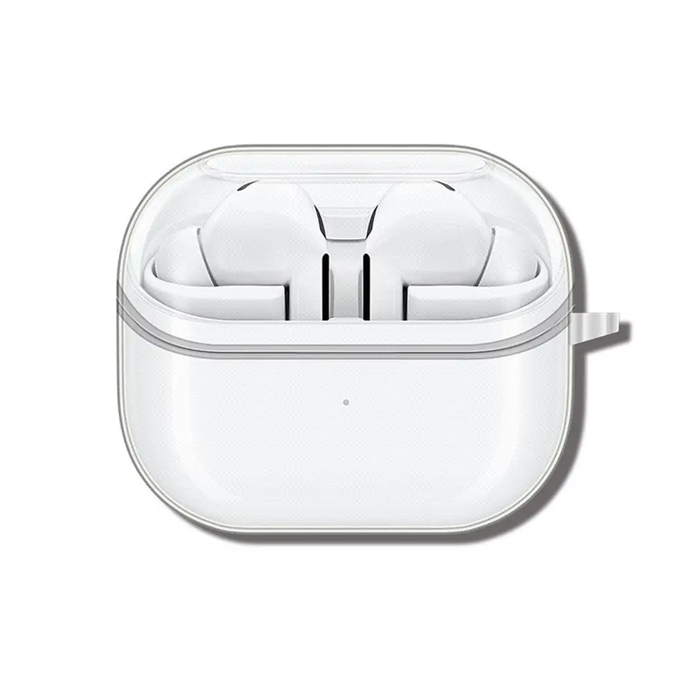 Защитный чехол для наушников Samsung Galaxy Buds3 Pro прозрачный силиконовый можно