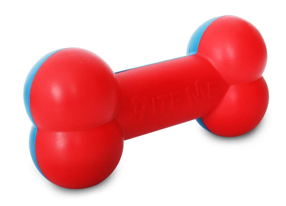 

Pet Life Bone Shaped Durable Chew And Fetch Teether Dog Toy
