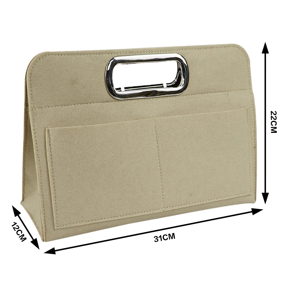 Женские фетровые однотонные сумочки повседневный складной мягкий кошелек с