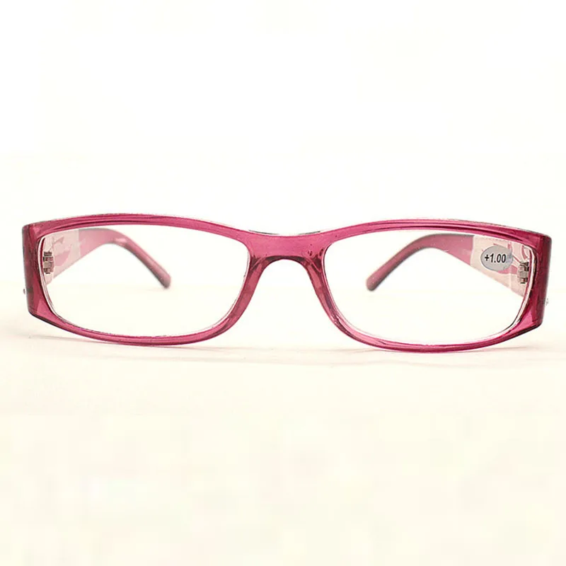 

B8562 Woman's Reading Glasses Red Fashion High-end Mirror Progressive Diamond PC Full Frame Far-sighted Mirror 1.0-3.5 R259