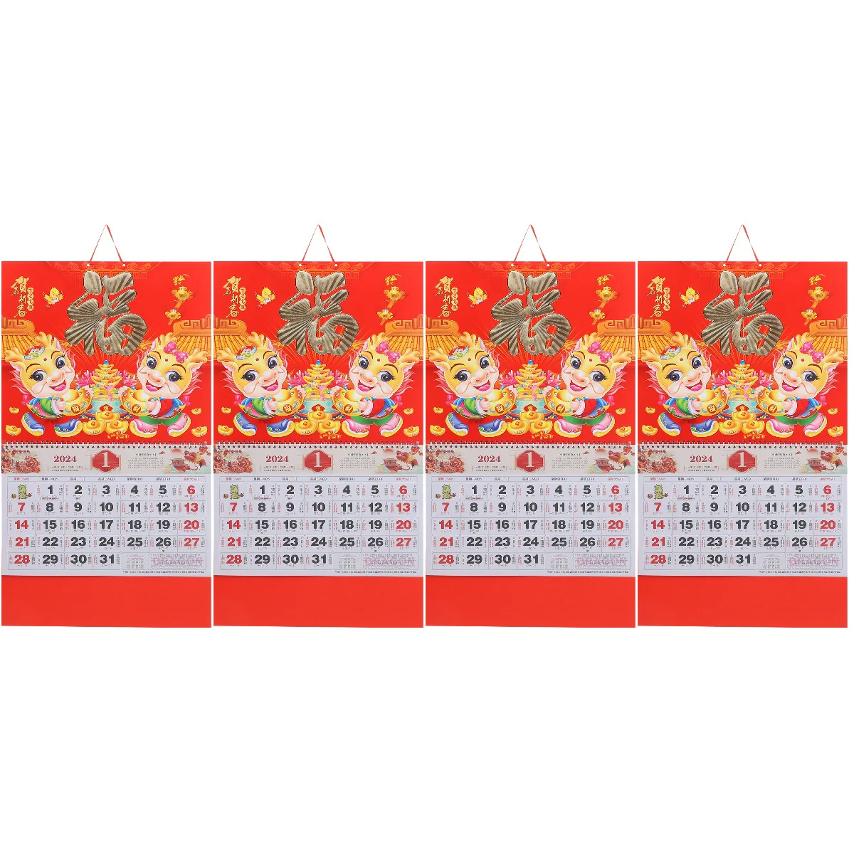 

Chinese Traditional Calendar De Adviento Maquillaje Clear Printed Hanging