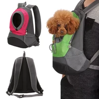 pet carrier catdog backpack carrier puppy travel bag head out padded shoulder dog front bag pet bag for small dog cats