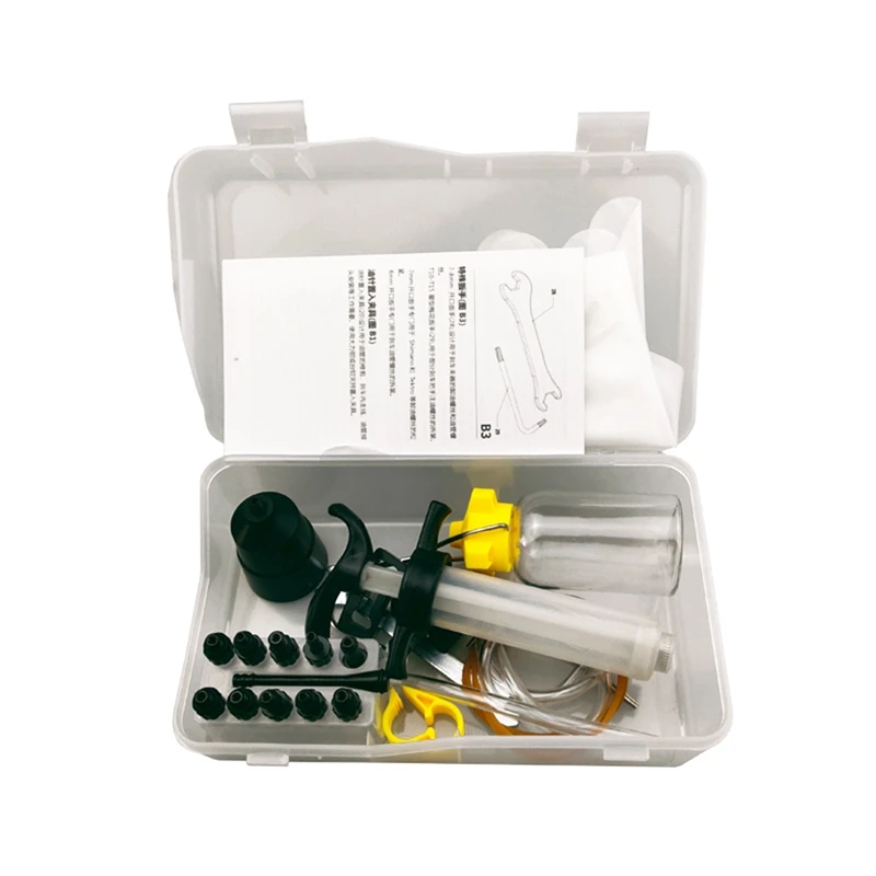 Комплект для прокачки масла гидравлического дискового тормоза велосипеда SHIMANO