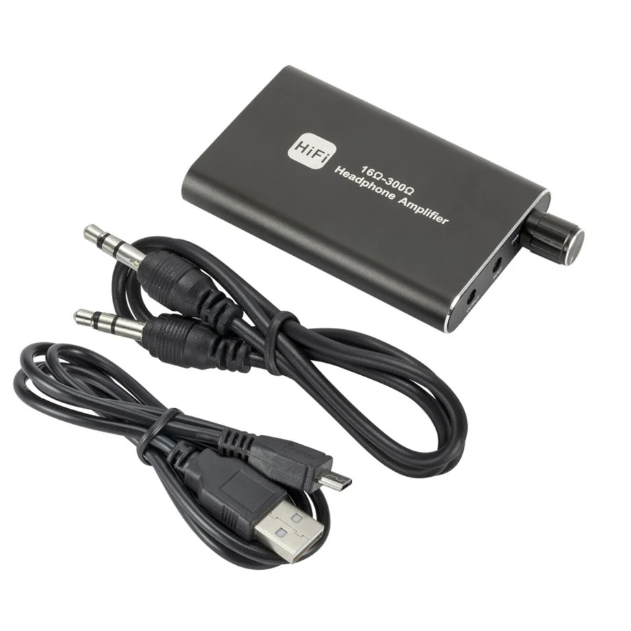 Портативный усилитель для наушников Hi-Fi 3 5 мм стерео аудиовыход с переключателем