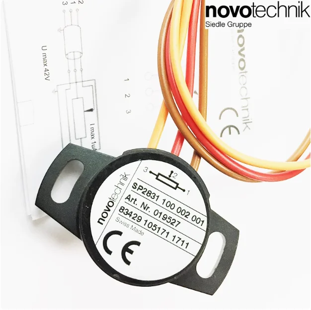 Оригинальный немецкий потенциометр датчика угла novotechnik SP2801 SP2831 SP2841 SP2808