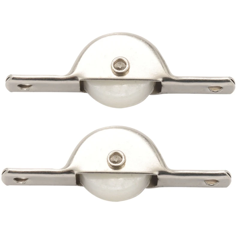 

20Pcs Door Window Cupboard Drawer Bin Single Nylon Sliding Roller Pulley Wheel