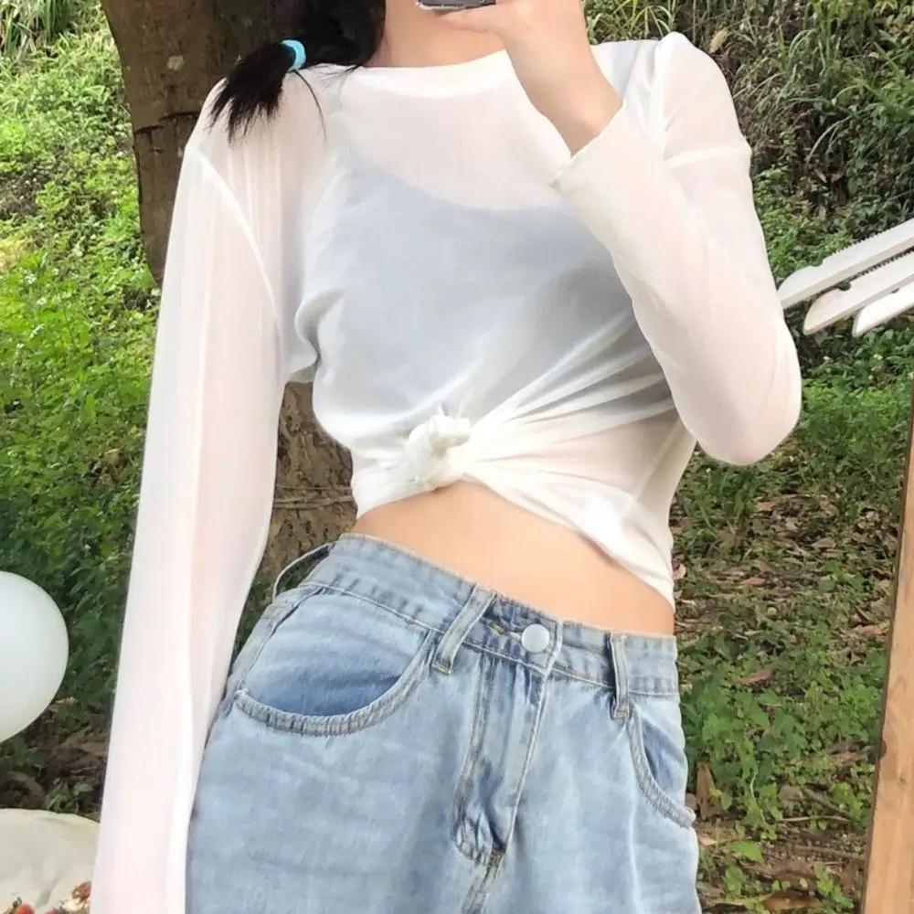 Футболка женская солнцезащитная свободного покроя