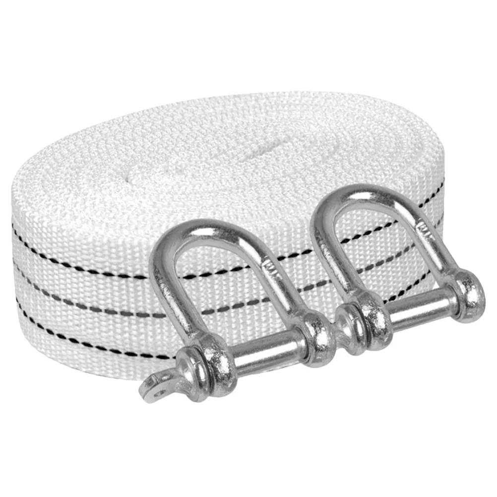 

Tow Rope Vehicle Heavy Duty Strap Hooks Reusable Towing Truck Drawstring Straps