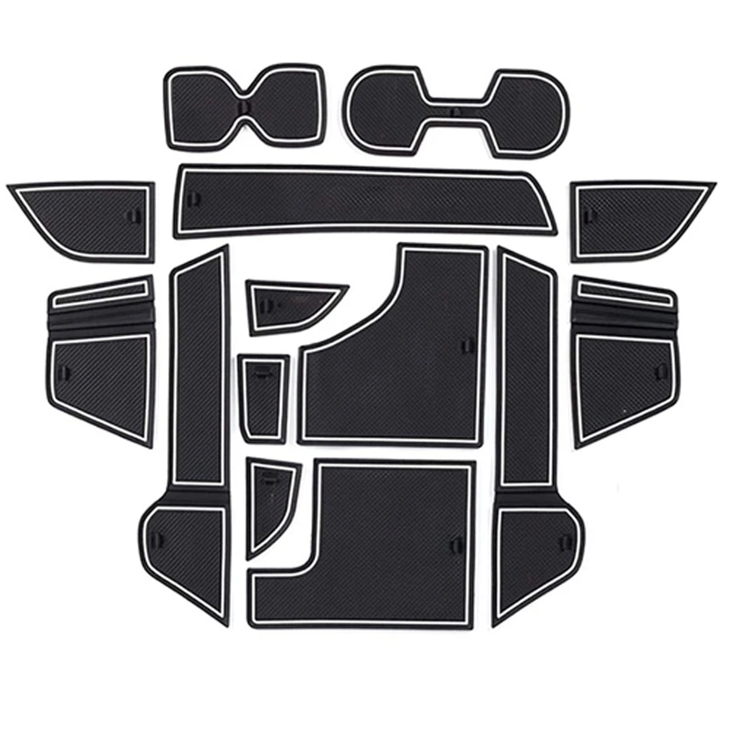 Коврик для автомобильного дверного слота нескользящий внутренний подходящий