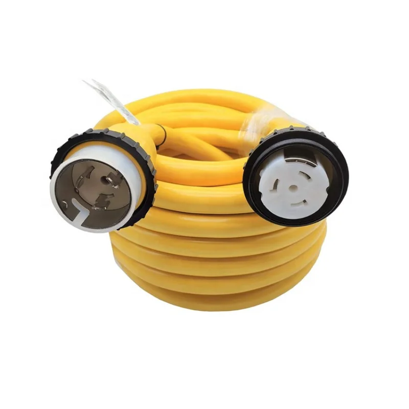 

50FT Marine Shore Power Extension Cord 50 AMP SS2-50P to SS2-50R