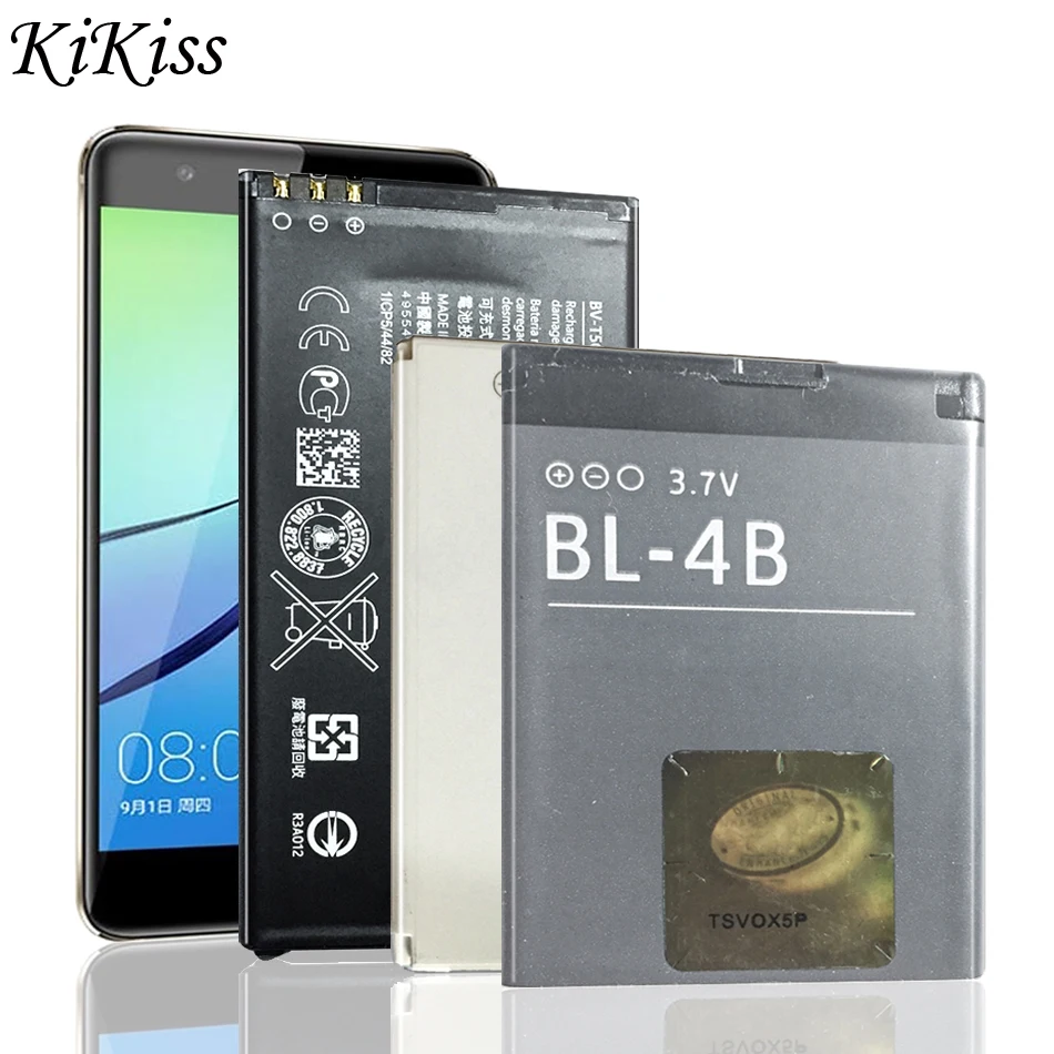 

BL 4B/4C/4D/5B/5C/5CA/5CT/L4A BLC-2 BV 5J/5XW/T3G/T4B/T4D/T5A/T5C/T5E Battery For Microsoft Nokia Lumia N75 1265 N79 n71 1101 C5