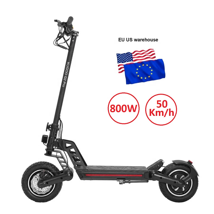

EU US STOCK Off Road Electric Scooter 800W Motor SUV 10inch Motorcycle 2 Wheels Foldable 48V 15Ah Electric Scooters For Adult