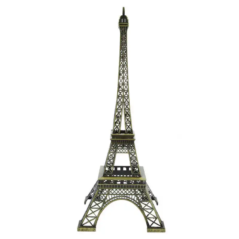 

38cm Paris Tower Model Unique Iron Tower Model Statue Decor Household Craft Home Decoration Birthday Gift