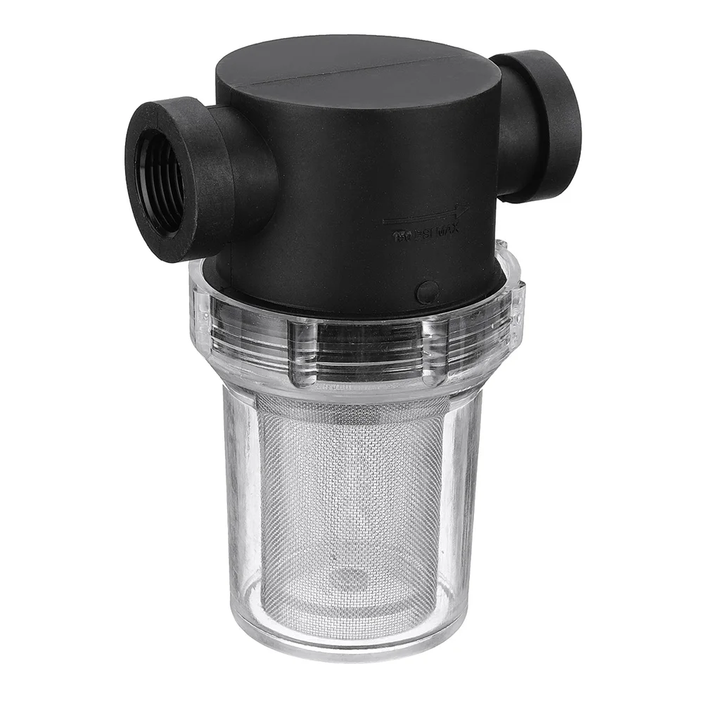 

20mm/25mm High Flow Garden Strainer Multipurpose Water Pipe Pump Filter Inline Mesh Irrigation Water Pump Filter Outdoor