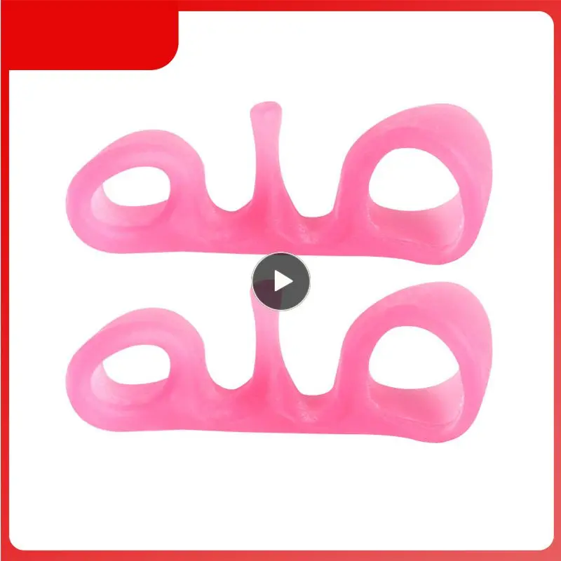 

Big Toe Straightener Thumb Valgus Protector Silicone Gel Foot Fingers Toe Separator Bunion Adjuster Feet Pads Relief Foot Pain