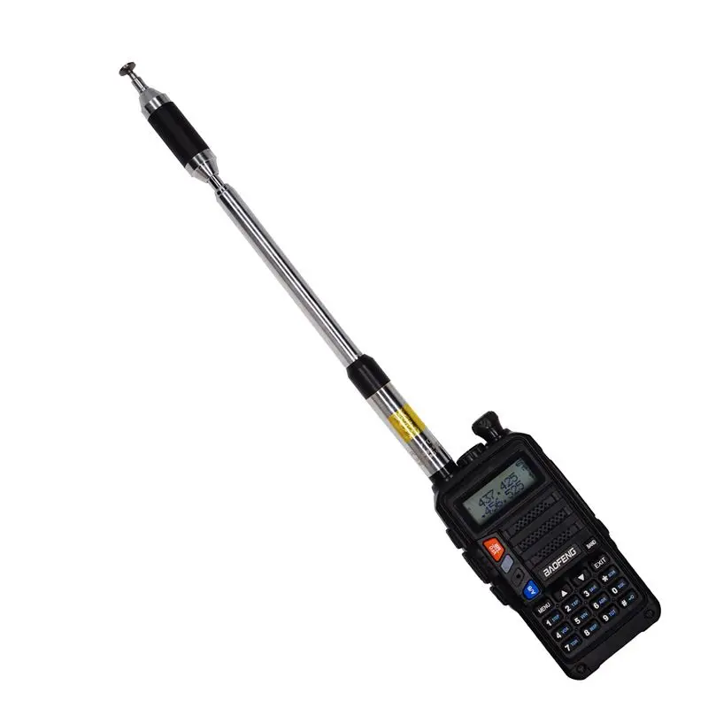RH770 Telescopic Handheld Radio Antenna 144/430M Dual Band  Walkie-talkie Antenna for Harvest Kenwood Baofeng HYT Wouxun Linton