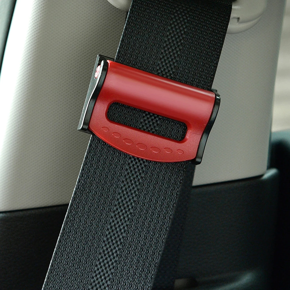 

Автомобильное Сиденье Зажим для ремня безопасная Регулируемая автомобильная универсальная заглушка Пряжка пластиковый зажим аксессуары ...