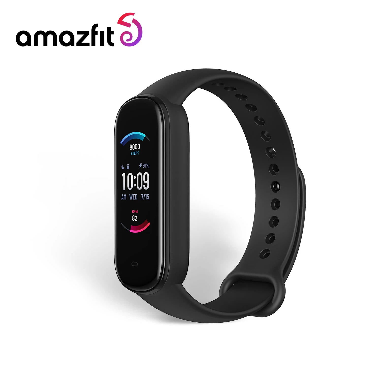 

Оригинальный Смарт-браслет Amazfit Band 5 Водонепроницаемый Bluetooth 5,0 цветной дисплей фитнес-трекер спортивный смарт-браслет