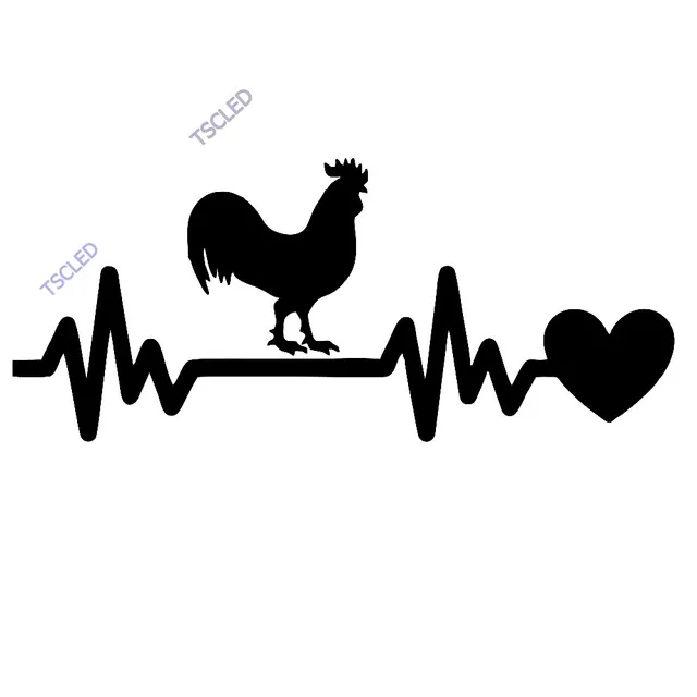 

Heartbeat Denizli Rooster Sticker 15cm