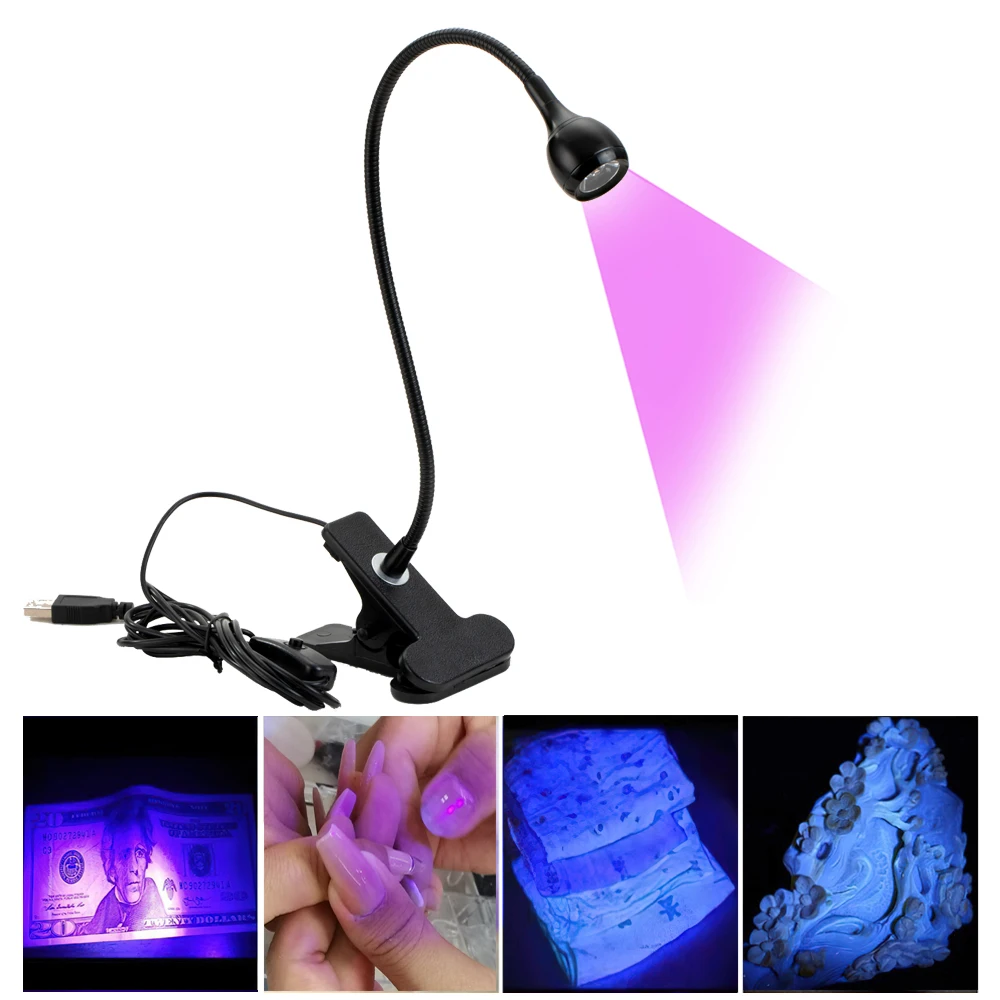 

Nail Lights Dryer Natural Light Color No Uv Mini Fast Solidifying No Shading No Stroboscopic For Iphone Repair Uv Lamp Usb 5v 1w