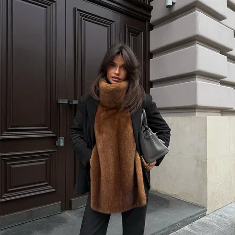 Женский меховой жилет hfwomenfz