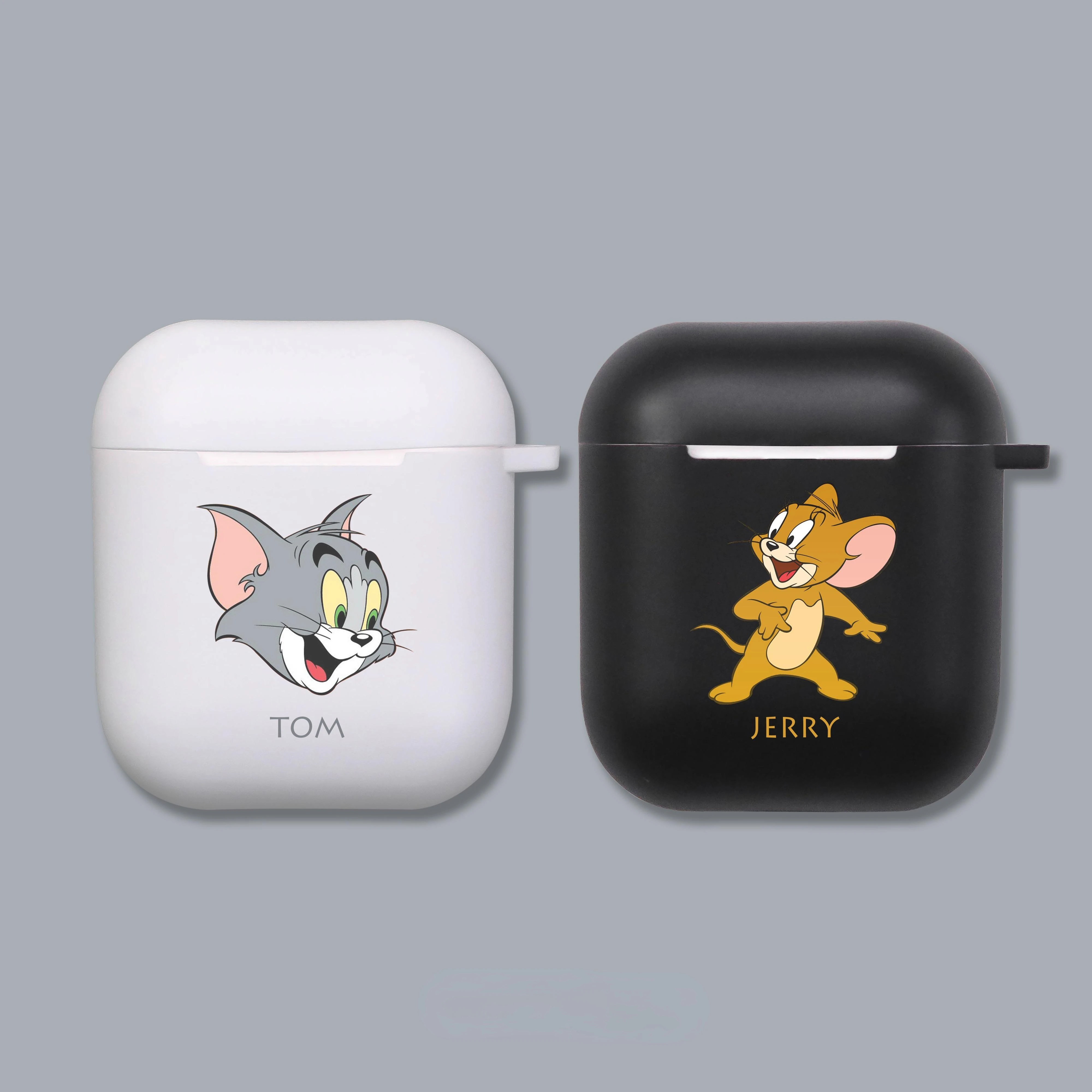

Подходит для Airpods 1/2/pro; Беспроводная Bluetooth-гарнитура; Мягкий чехол; Забавная пара; Tom and Jerry; Анимация; Гарнитура; Чехол