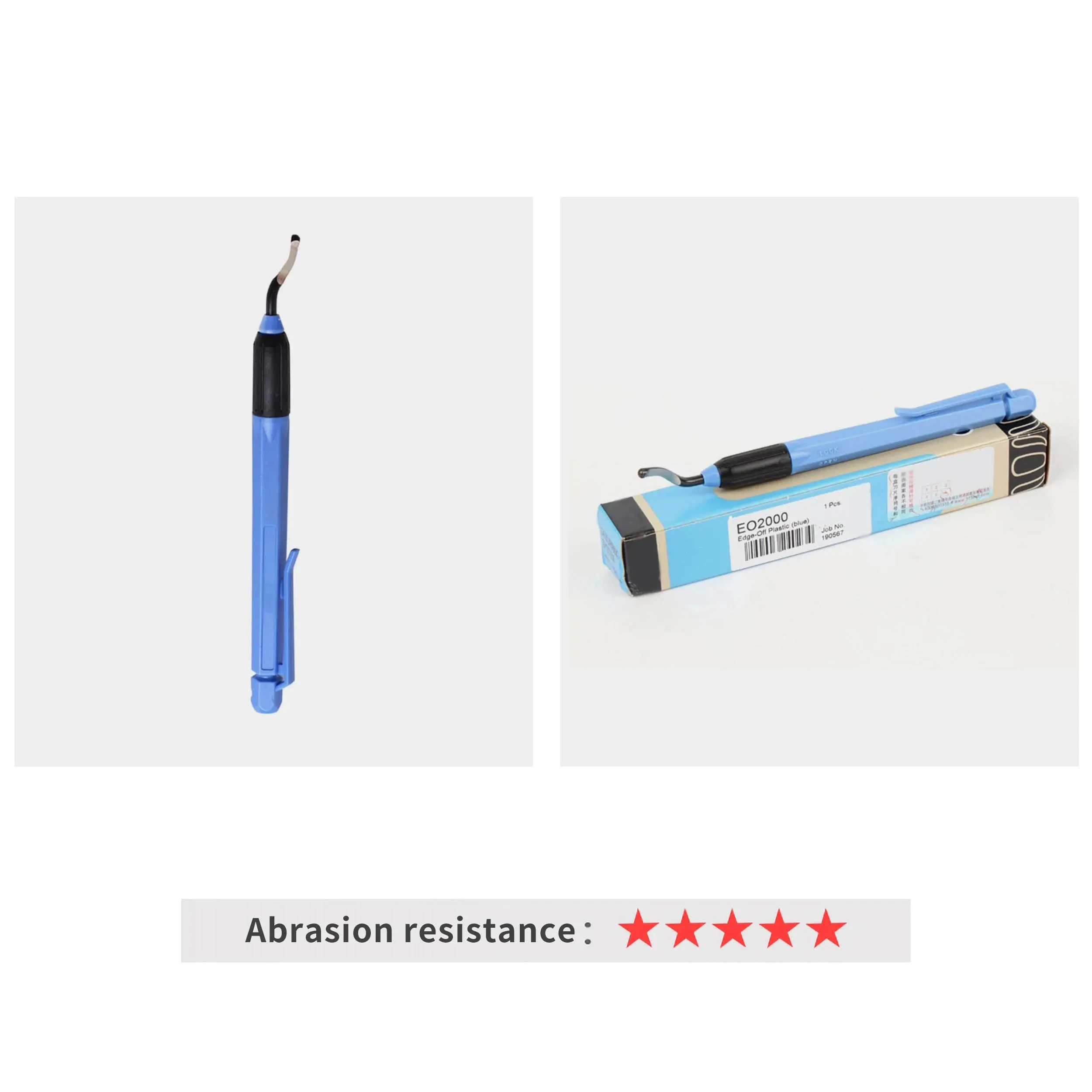 Нож для обрезки NOGA портативный скребок в виде ручки заусенцев EO2000 медный триммер