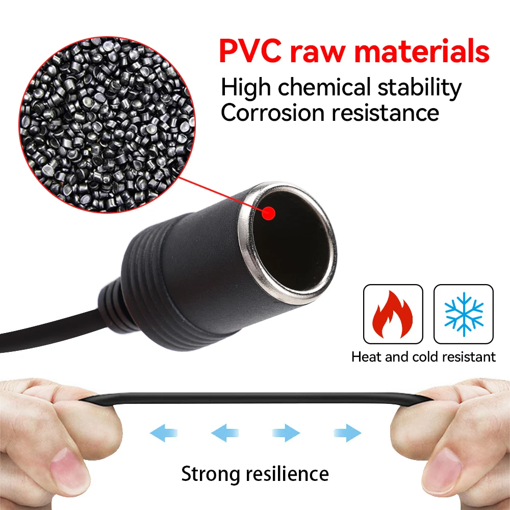 Универсальный фотоадаптер 12 В/24 В с выключателем ВКЛ./ВЫКЛ. 1 штекер на 2 гнезда Y