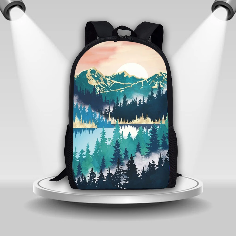 

Женский вместительный рюкзак на молнии, с принтом животных