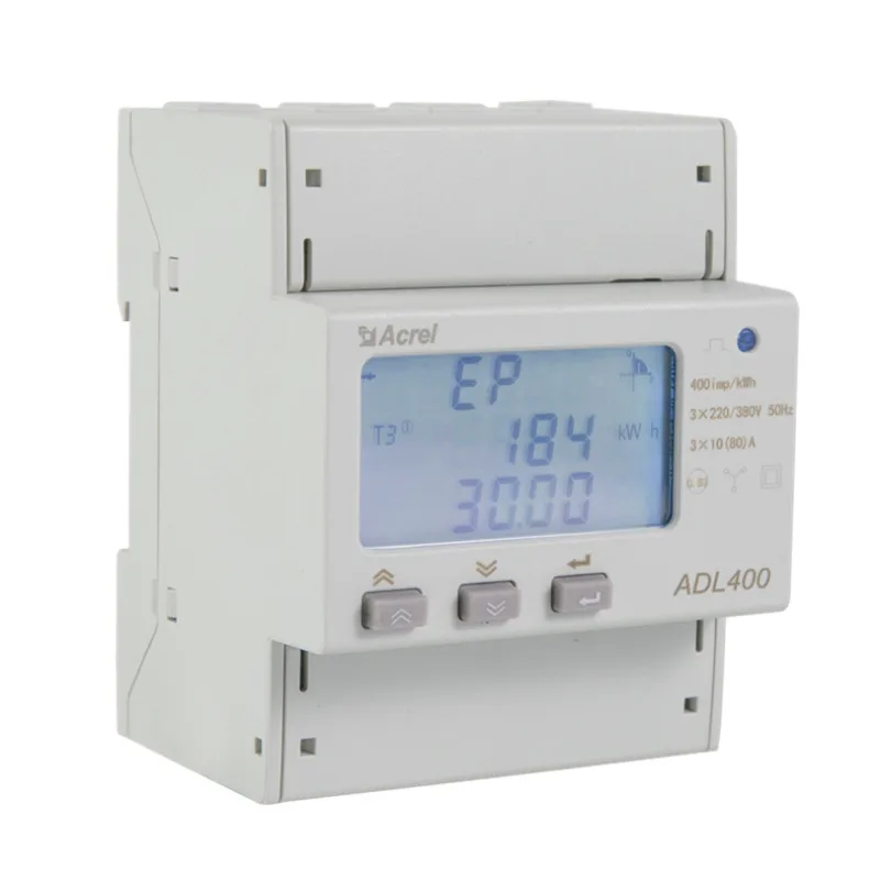 

ADL400 MID Certificate Three Phase Din Rail Modbus Protocol Charging Pile Energy Meter for Iot Platform