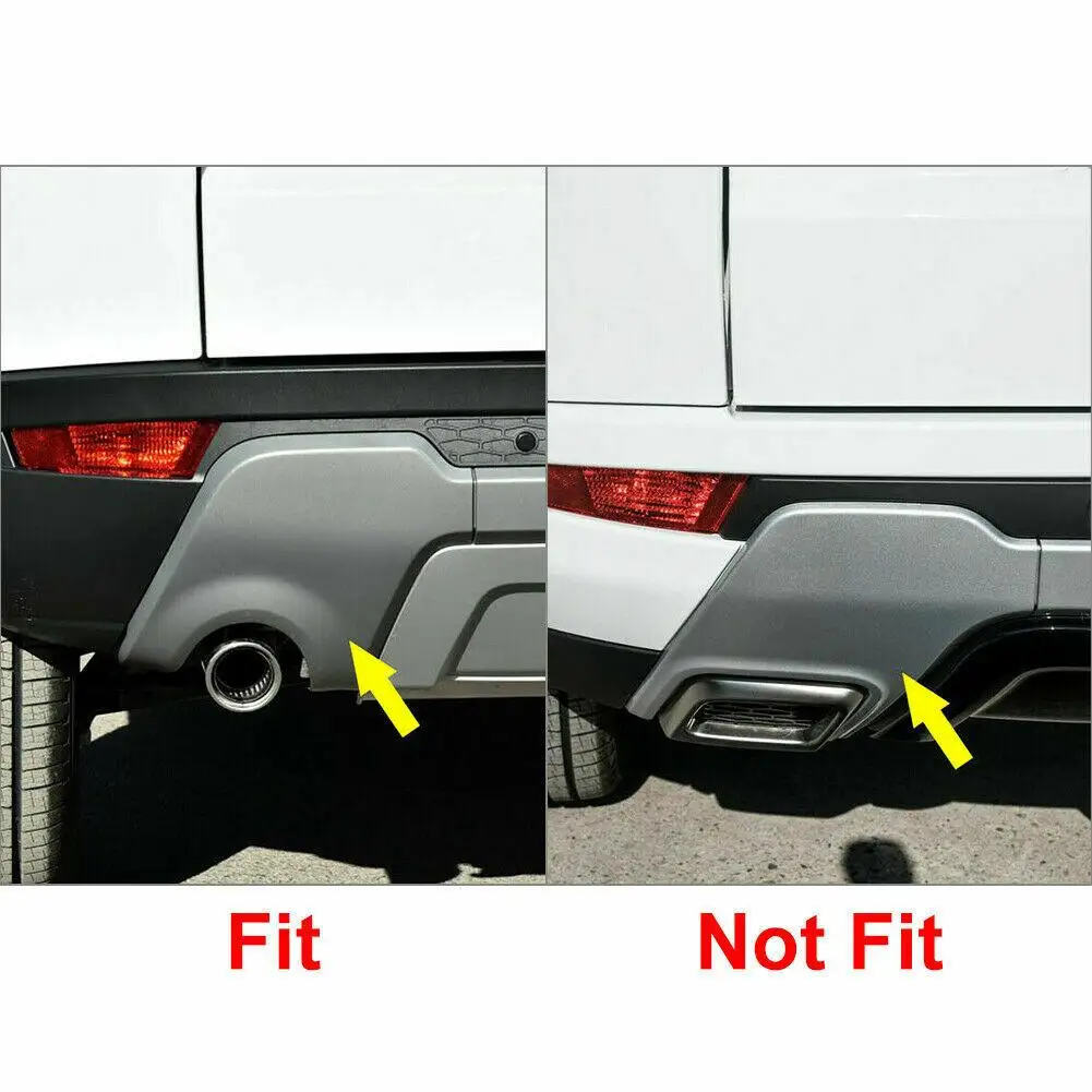 

Car Outdoor Cover Trim Cover Cap 1 Pc ABS Plastic Exhaust Pipe LR026328