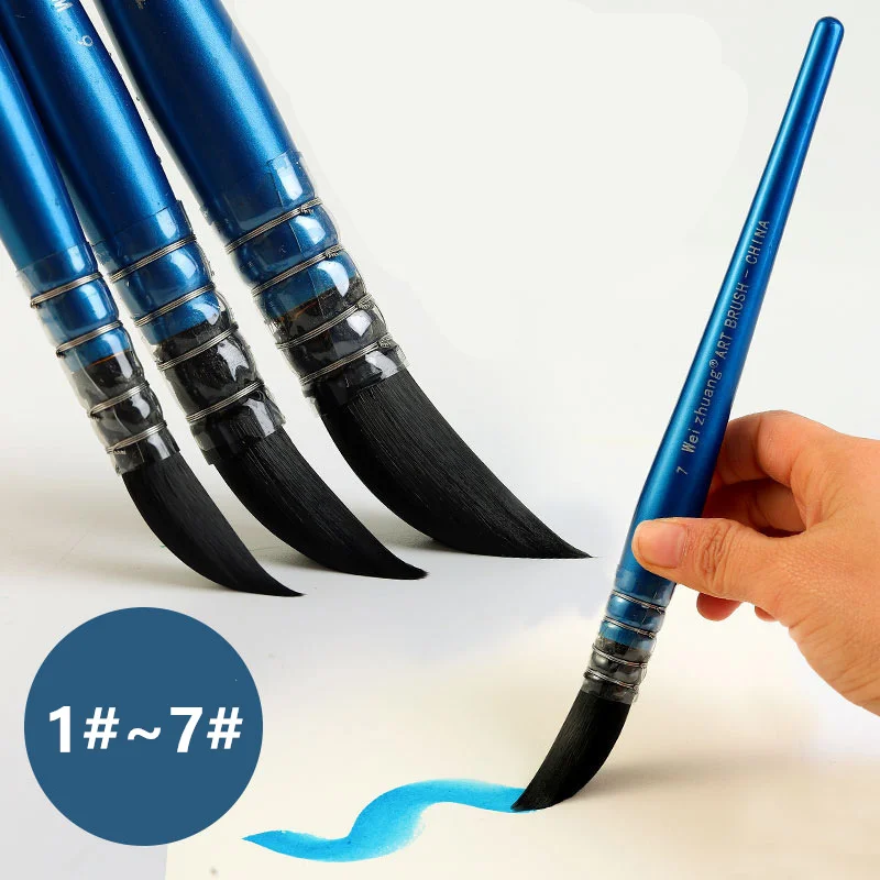 

KDD Watercolor Brush Paint Brush Artist Hand Painting Brushes Water Color Gouache Drawing Art Brush Supplies