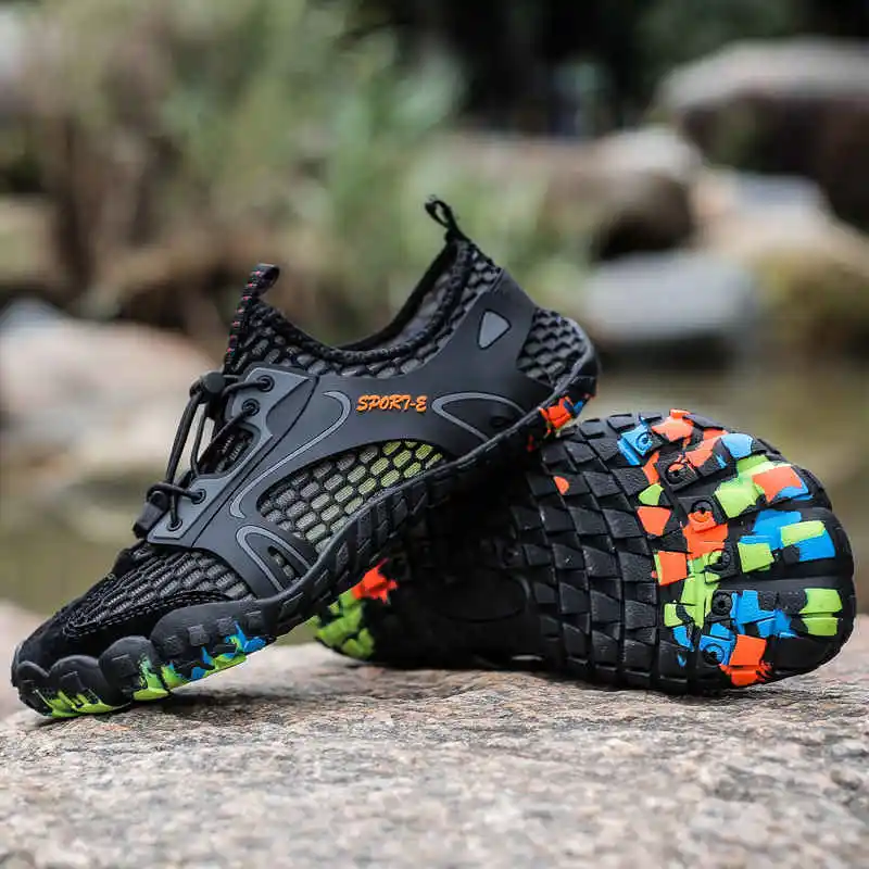 

Outdoor Non-slip Wading Sandals Designer Luxury 2021 Brand Creek Shoes Latest Sandals Korean Platform Slippers Slippers Tennis