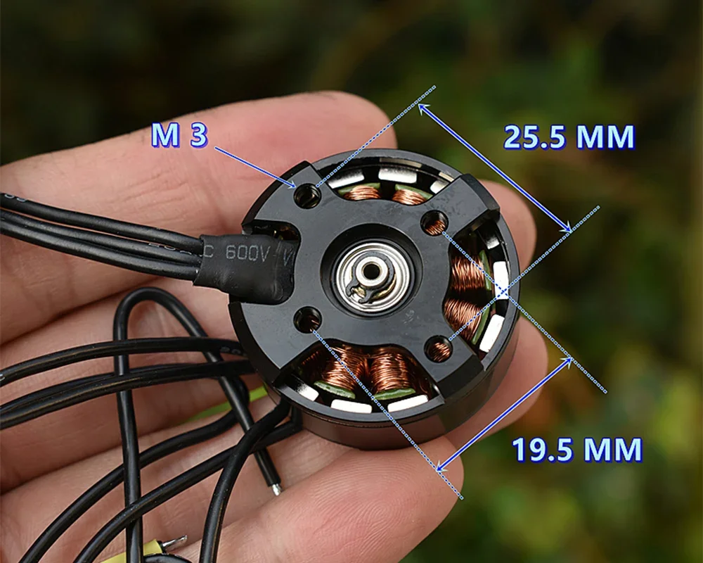 3S-4S 700KV 35mm Micro 3518 бесщеточный двигатель Mini CW CCW Электрический для Vision Power