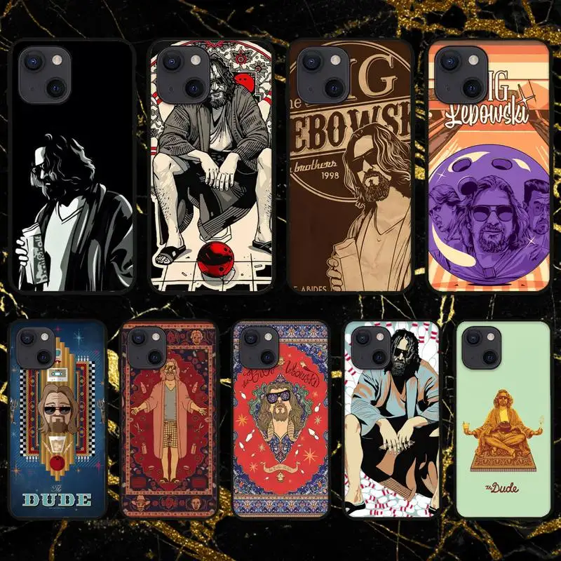 Большой чехол для телефона Lebowski iPhone 11 12 Mini 13 Pro XS Max X 8 7 6s Plus 5 SE XR