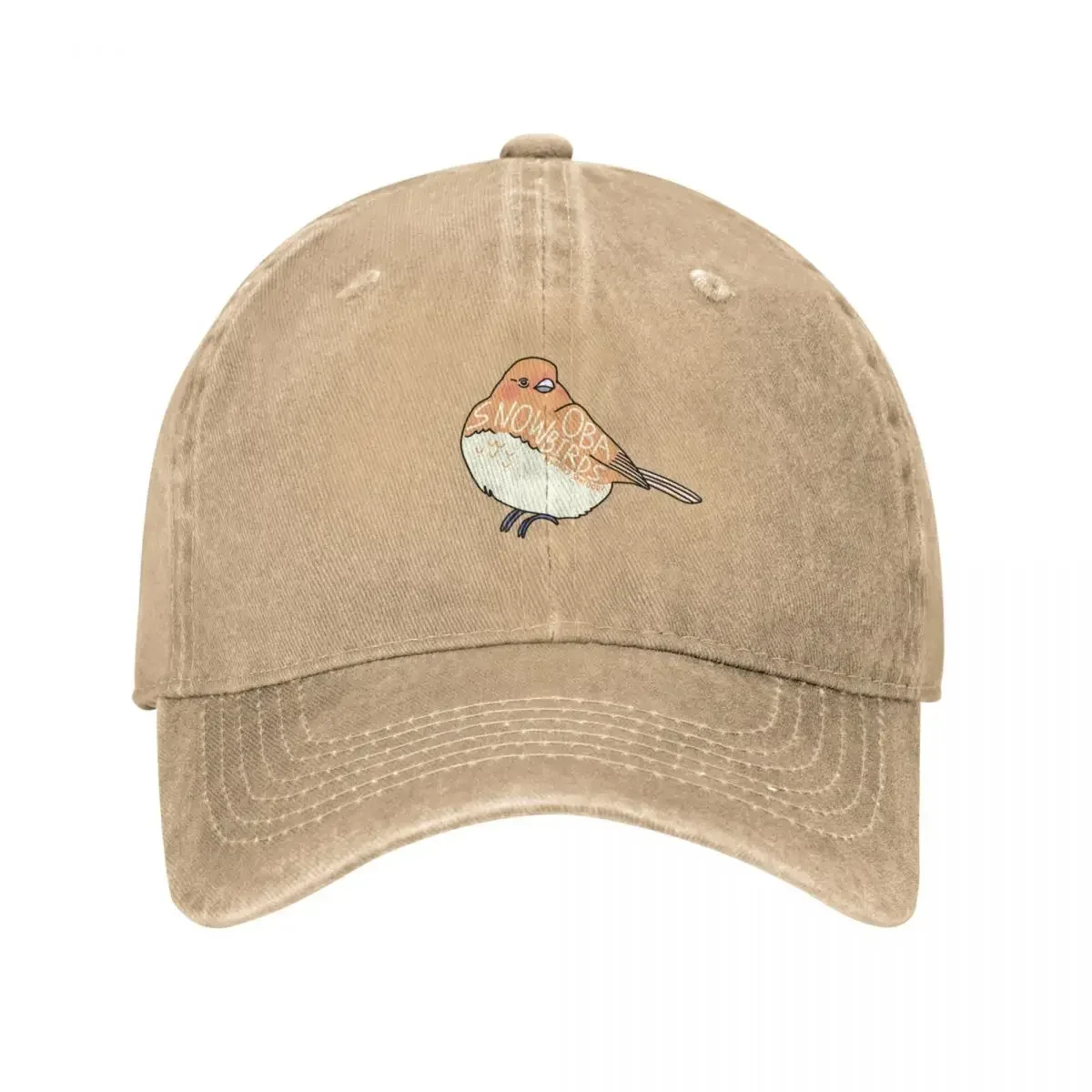 Бейсбольная кепка OBA Snowbirds Wild Ball Hat детская шляпа дизайнерская аниме для женщин 2025