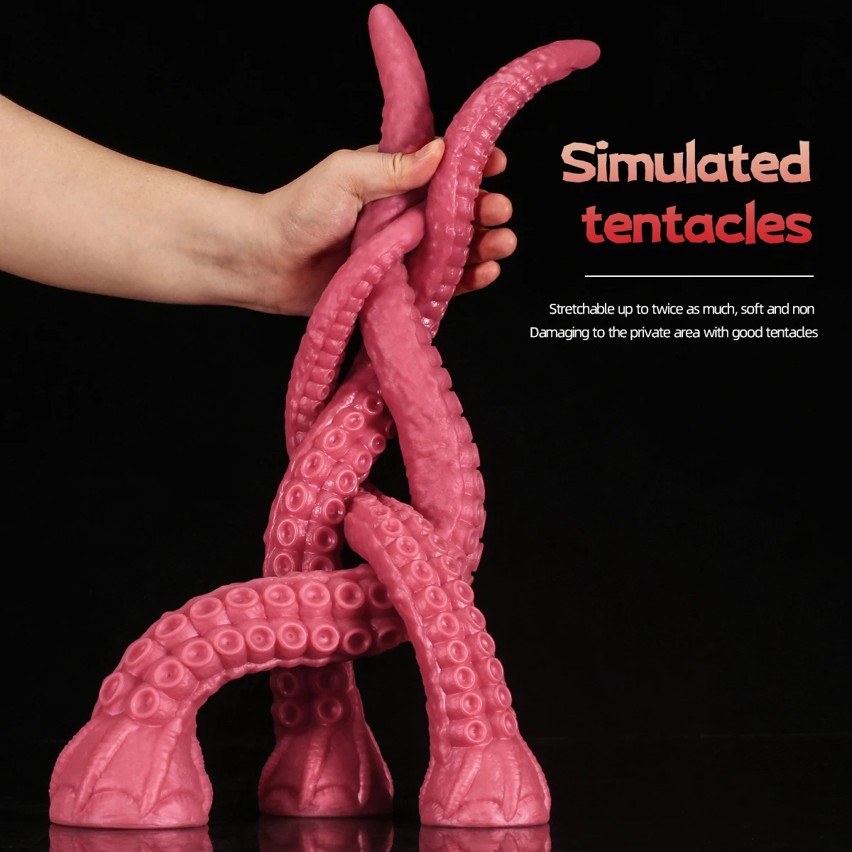 Ктулху Щупальце Фаллоимитатор Цвет Силиконовые Секс-Игрушки Реалистичный