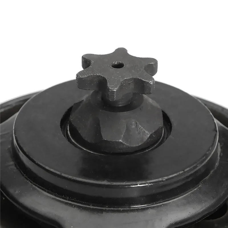 Коробка передач с 6 зубьями передняя Звездочка боковая крышка сцепления черный