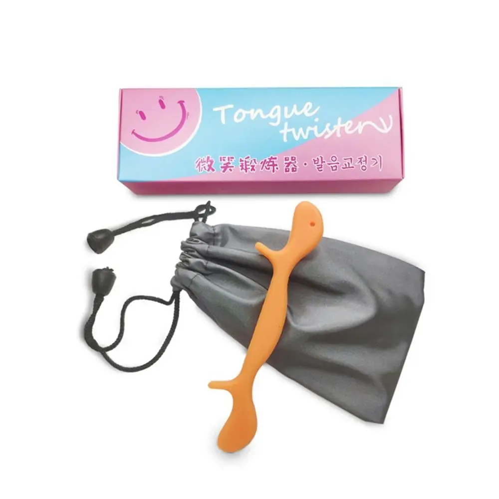 3-цветный инструмент для тренировки улыбки красоты силиконовый массажер