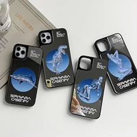 hot fashion robot mirror artistic phone cases for iphone 13 12 11 pro max xr xs max 8 x 7 se 2020 couple anti drop soft cover