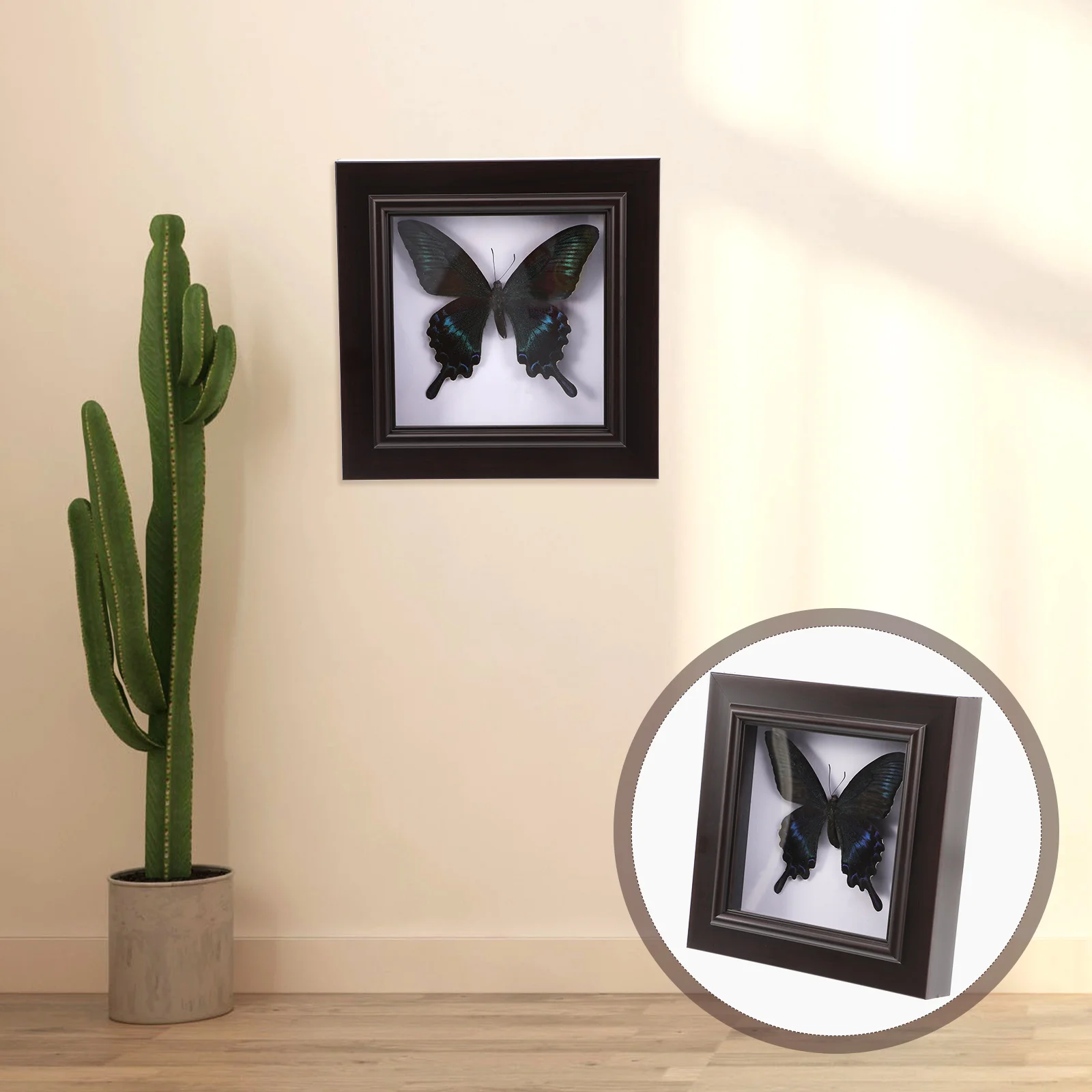 

Animal Decor Exquisite Wall Office Specimen Hanging Acrylic Photo Display Frame Ornament